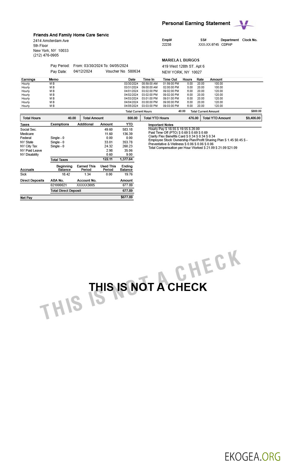 Modèle de relevé de revenus personnel du Service de soins à domicile aux formats Word et PDF.pdf, 1